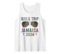 Sassy Girls Trip Jamaica 2026 Travel Swim Vacation Matching Tank Top