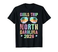 Sassy Girls Trip North Carolina 2026 Vacation Swim Vacay T-Shirt