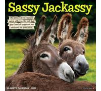 Sassy Jackassy 2026 12" x 12" Wall Calendar