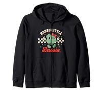 Sassy Little Lassie St Patricks Day Saint Pattys Zip Hoodie
