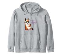 Sassy Llama Fabulous Pun Cartoon Animal Lover Design Zip Hoodie
