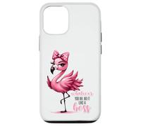 Sassy Pink Flamingo Whatever You Do Do It Like A Boss Case for iPhone 12/12 Pro