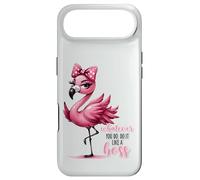 Sassy Pink Flamingo Whatever You Do Do It Like A Boss Case for iPhone Air