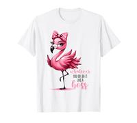Sassy Pink Flamingo Whatever You Do Do It Like A Boss T-Shirt