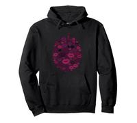 Sassy Plum Lips Kisses Plums Pullover Hoodie