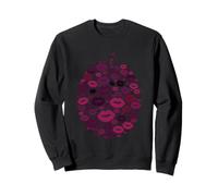 Sassy Plum Lips Kisses Plums Sweatshirt