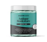 Sassy Scents Antique Bookstore Whipped Soap | Cleansing + Nourishing | Gentle For All Skin Types | 115g