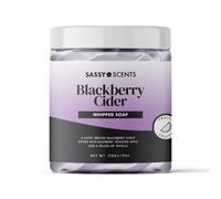 Sassy Scents Blackberry Cider Whipped Soap | Cleansing + Nourishing | Gentle For All Skin Types | 115g
