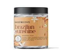 Sassy Scents Brazilian Sunshine Whipped Soap | Cleansing + Nourishing | Gentle For All Skin Types | 115g