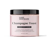Sassy Scents Champagne Toast Sugar Body Scrub | Inspired by B&BW Ch.ampagne T.oast | Exfoliating + Deeply Hydrating | Smooth Soft Skin | Vegan-Friendly | Cruelty-Free | Handmade in the UK | 400g