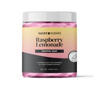 Sassy Scents Raspberry Lemonade Whipped Soap | Cleansing + Nourishing | Gentle For All Skin Types | 115g