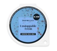 Sassy Scents - Scented Wax Melt, Unstoppable Fresh - Organic Soy Blend Wax Melts - Luxurious, Long-Lasting Fragrances for Any Living Space - Vegan Friendly, XL Size 70g