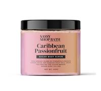 Sassy Scents - Sugar Body Scrub, Caribbean Passionfruit - Gentle Exfoliation & Long-lasting Hydration, With an Uplifting Fragrance - For Soft, Smooth, & Radiant Skin - 400g