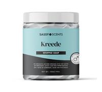 Sassy Shop Bath - Whipped Soap, Kreede - Cleanse and Nourish the Skin, With Uplifting Fragrance - Gentle and Suitable for all Skin Types - Vegan Friendly - 115g
