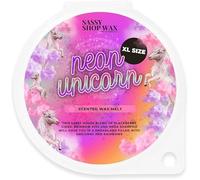 Sassy Shop Wax - Scented Wax Melt, Neon Unicorn - Organic Soy Blend Wax Melts - Luxurious, Long-Lasting Fragrances for Any Living Space - Vegan Friendly, XL Size 70g