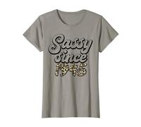 Sassy Since 1945 Leopard Happy 77th Birthday Mothers day T-Shirt