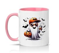 Sassy Souls Boo I Need My Coffee 11oz Ceramic Novelty Mug Pumpkin Spice Coffee Lovers Tea Coffee Cup Pink