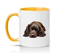 Sassy Souls Brown Cocker Spaniel 11oz Ceramic Novelty Mug Dog Lovers Spaniel Owners Tea Coffee Cup Gift Golden Yellow