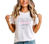 Sassy Souls Foster Mom Accepting Kind Nurturing Inspiring Strong Womens T-Shirt Foster Parent Motherhood Gift for Her