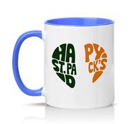 Sassy Souls Happy St Patricks Day 11oz Ceramic Novelty Mug Irish Holiday Tea Coffee Cup Gift Blue