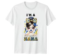 Sassy Souls I M A Down Syndrome Mama Womens T-Shirt Special Needs Support Advocacy for Her 3XL White
