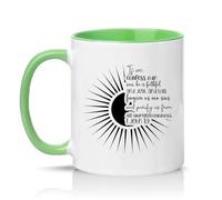 Sassy Souls If We Confess Our Sins He is Faithful and Just and Will Forgive Us Our Sins and Purify Us from All Unrighteousness 1 John 1 9 11oz Ceramic Novelty Mug Green