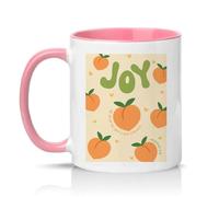 Sassy Souls Joy The Joy of The Lord is Your Strength Nehemiah 8 10 11oz Ceramic Novelty Mug Bible Verse Christian Faith Tea Coffee Cup Gift Pink