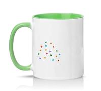 Sassy Souls Shine Bright Like A Call Light 11oz Ceramic Novelty Mug Christmas Nurses Tea Coffee Cup Gift Green