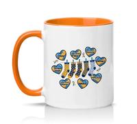 Sassy Souls Strong The Lucky Few Chromosomally Enhanced Capable Extra Loved Down Right Brave 11oz Ceramic Novelty Mug Awareness Tea Coffee Cup Gift Orange