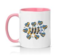 Sassy Souls Strong The Lucky Few Chromosomally Enhanced Capable Extra Loved Down Right Brave 11oz Ceramic Novelty Mug Awareness Tea Coffee Cup Gift Pink