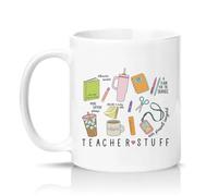 Sassy Souls Teacher Stuff Always Learning More Caffeine Please 11oz Ceramic Novelty Mug Teacher Life Teachers Tea Coffee Cup Gift White