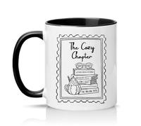 Sassy Souls The Cozy Chapter Letters from October Not Quite Home Low Light Cinnamon Stories The Hollow Path 11oz Ceramic Novelty Mug Tea Coffee Cup Black