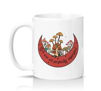 Sassy Souls We are All Imperfect 11oz Ceramic Novelty Mug Cottagecore Nature Tea Coffee Cup Gift White