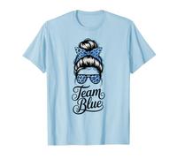Sassy Team Blue Girls Tournament Field Day Varsity Boss Mode T-Shirt