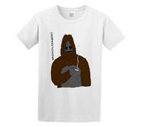 Sassy The Sasquatch Big LEZ Show Un Whatcha Talk Funny Ai07 T-Shirt Mens Casual Tee White Size L