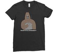 Sassy The Sasquatch Smoke Weed Big LEZ 0T Shirt Tee Top (Large)