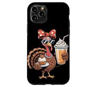 Sassy Turkey Pumpkin Spice Pie Thanksgiving Case for iPhone 11 Pro