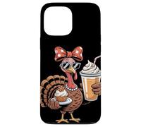 Sassy Turkey Pumpkin Spice Pie Thanksgiving Case for iPhone 13 Pro Max