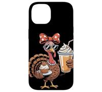 Sassy Turkey Pumpkin Spice Pie Thanksgiving Case for iPhone 14