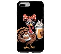 Sassy Turkey Pumpkin Spice Pie Thanksgiving Case for iPhone 7 Plus/8 Plus