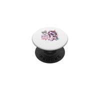 Sassy Unicorn Coffee Queen Empowerment Design PopSockets Adhesive PopGrip