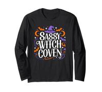 Sassy Witch Coven Halloween Witch Long Sleeve T-Shirt