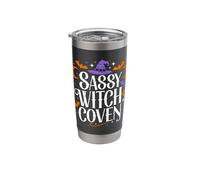 Sassy Witch Coven Halloween Witch Stainless Steel Insulated Tumbler