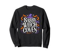 Sassy Witch Coven Halloween Witch Sweatshirt