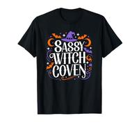 Sassy Witch Coven Halloween Witch T-Shirt