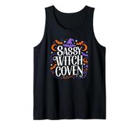 Sassy Witch Coven Halloween Witch Tank Top