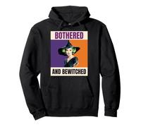 Sassy Witch Green Hair Bothered Bewitched Art Pullover Hoodie