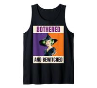 Sassy Witch Green Hair Bothered Bewitched Art Tank Top