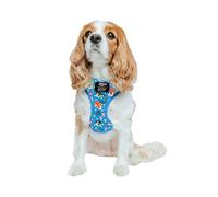 Sassy Woof Dog Adjustable Harness - The Powerpuff Girls™ (Blue) - S, Breathable Mesh, No Pull Design with Two D-Rings, Patented Design, Perfect for Small Dogs and Puppies - Officially Licensed