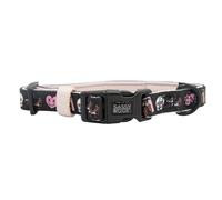 Sassy Woof Dog Collar Harley Quinn™ - M, Adjustable, Durable, Comfortable and Stylish Pet Accessories for Medium Dogs - Officially Licensed